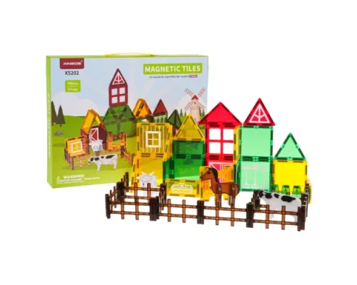 Дитячий конструктор магнітний Farm 46 ел.