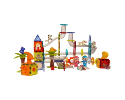 Дитячий конструктор магнітний ZOO Ball Set 153 ел.