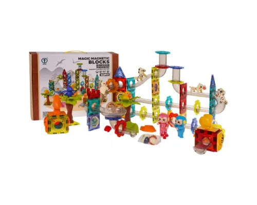 Дитячий конструктор магнітний ZOO Ball Set 153 ел.