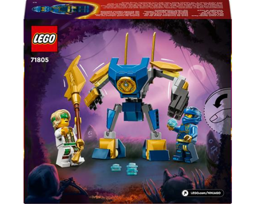 Конструктор LEGO NINJAGO Бойовий набір робота Джея 78 деталей (71805) Конструктор LEGO NINJAGO Бойовий набір робота Джея 78 деталей (71805)