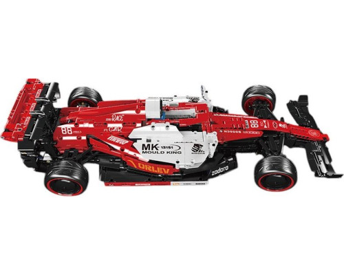 Дитячий конструктор машинка F1 на дистанційному керуванні Червона 1185 ел.