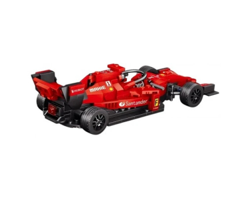 Дитячий конструктор машинка F1 Червона 266 ел.