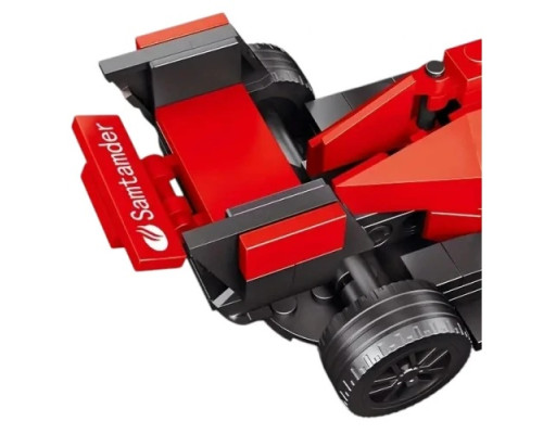 Дитячий конструктор машинка F1 Червона 266 ел.