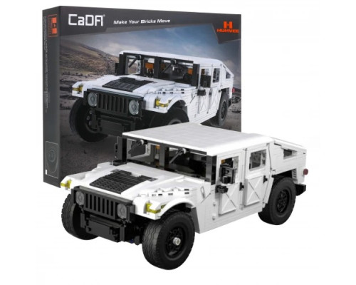 Дитячий конструктор CaDA Військова машина Humvee 1:12 1386 ел.