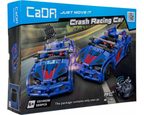 Дитяча гоночна машина на дистанційному керуванні 6+ з катапультою Технічні блоки CaDA 585 ел.