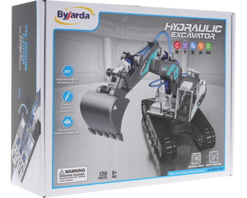 Дитячий конструктор гідравлічний екскаватор 8+ 130 ел.