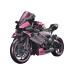 Дитячий конструктор Ramiz Мотоцикл-гонщик 2066 ел, чорно-рожевий