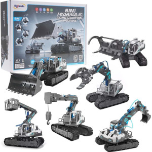 Дитячий конструктор машин для будівництва 6в1 223 ел.