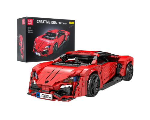 Дитячий конструктор Ramiz Спортивні автомобілі 1311 ел, червоний