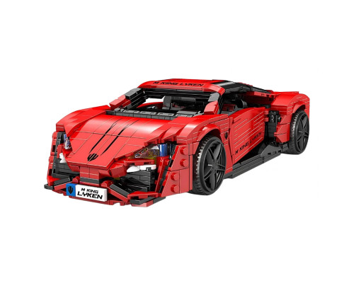 Дитячий конструктор Ramiz Спортивні автомобілі 1311 ел, червоний
