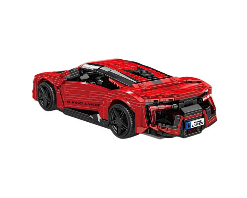 Дитячий конструктор Ramiz Спортивні автомобілі 1311 ел, червоний
