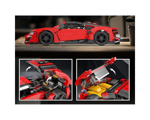 Дитячий конструктор Ramiz Спортивні автомобілі 1311 ел, червоний