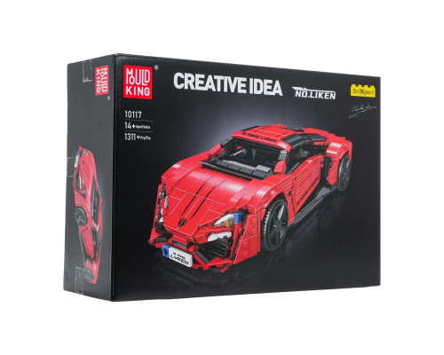 Дитячий конструктор Ramiz Спортивні автомобілі 1311 ел, червоний
