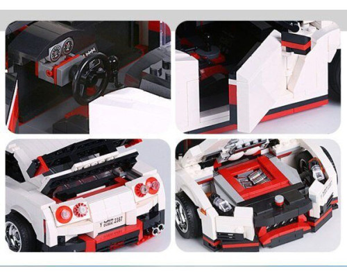 Дитячий конструктор машинка 1034 ел.