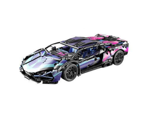 Дитячий конструктор Ramiz 7604 Спорткар 1280 ел, різнокольоровий