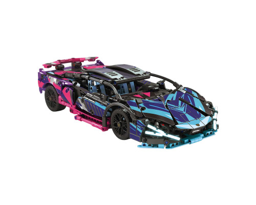 Дитячий конструктор Ramiz 7604 Спорткар 1280 ел, різнокольоровий