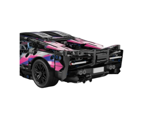 Дитячий конструктор Ramiz 7604 Спорткар 1280 ел, різнокольоровий