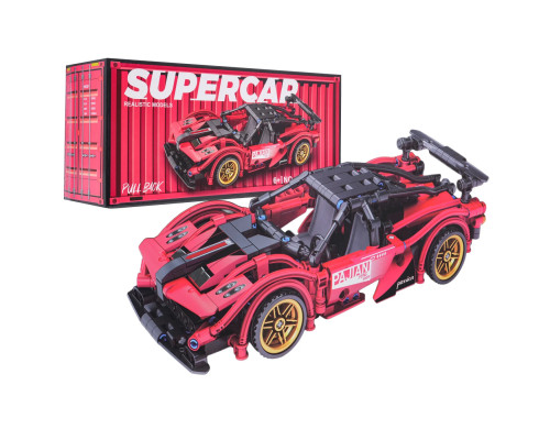 Дитячий конструктор Ramiz J2013C Спортивний автомобіль 482 ел, червоний