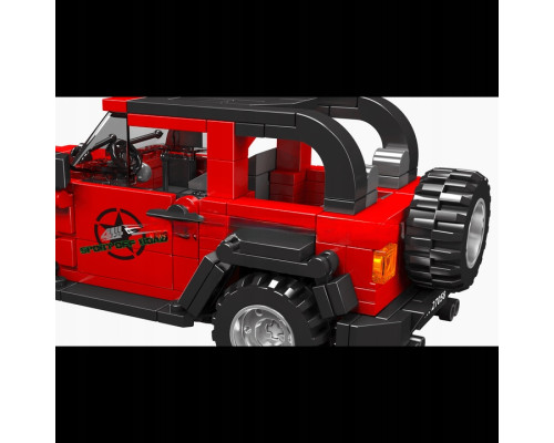 Дитячий конструктор автомобіль 414 ел.