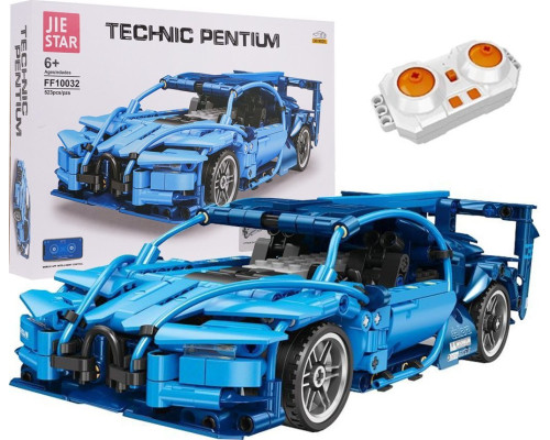 Дитячий конструктор машинка 523 ел.