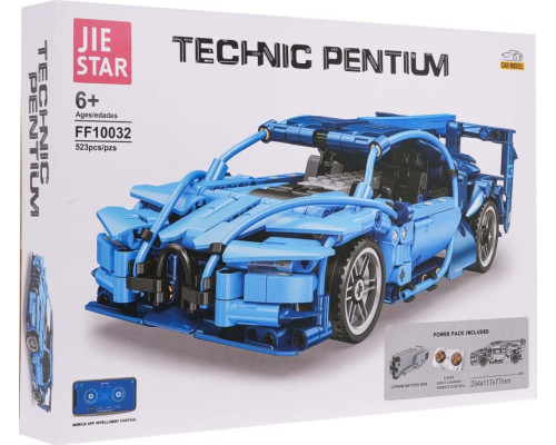 Дитячий конструктор машинка 523 ел.