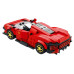 Дитячий конструктор Reobrix 11027 Спортивний автомобіль 306 ел, червоний