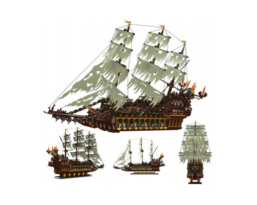 Дитячий конструктор Ramiz 13197 Піратський корабель 4364 ел, різнокольоровий