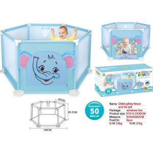 Дитячий манеж Слоненя + М'ячі