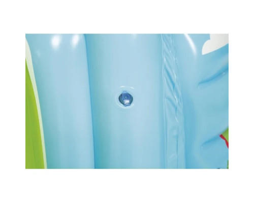 Дитячий надувний манеж Fisher-Price BESTWAY Гелікоптер 155х102х91см + м'ячі