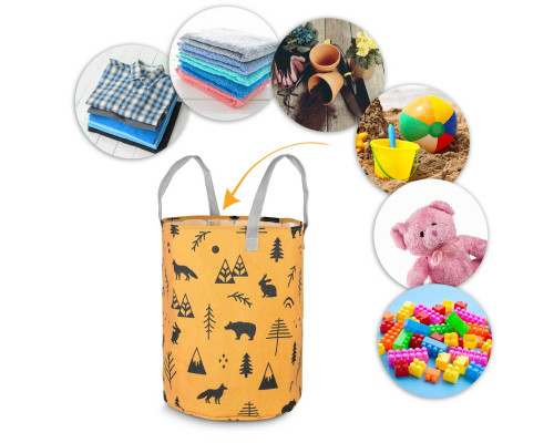 Кошик для іграшок Nukido помаранчевий