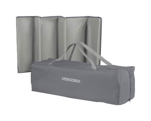 Ліжечко дитяче туристичне Ricokids 125 x 65 x 78 см світло-сіре Ліжечко дитяче туристичне Ricokids 125 x 65 x 78 см світло-сіре