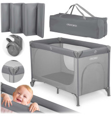 Ліжечко дитяче туристичне Ricokids 724001 125 x 65 x 78 см сіре