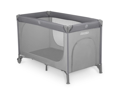 Ліжечко дитяче туристичне Ricokids 724001 125 x 65 x 78 см сіре