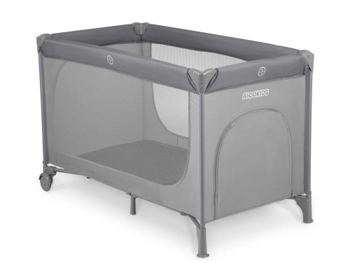 Ліжечко дитяче туристичне Ricokids 724001 125 x 65 x 78 см сіре