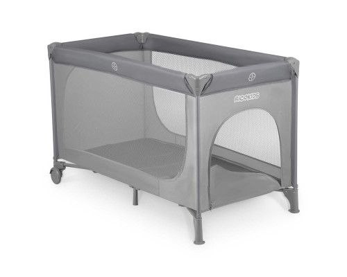 Ліжечко дитяче туристичне Ricokids 724001 125 x 65 x 78 см сіре