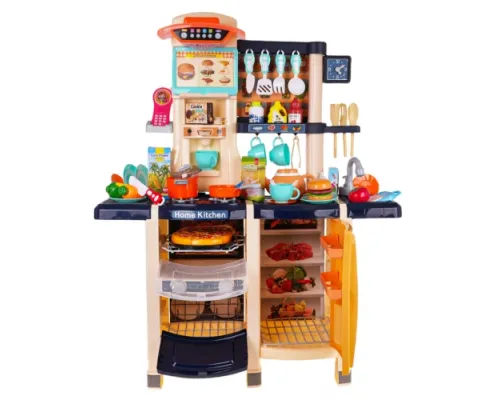 Дитяча кухня зі світлом і звуком 65 шт. Червоний