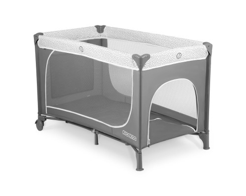 Ліжечко дитяче туристичне Ricokids 724100 125 x 65 x 78 см сіре