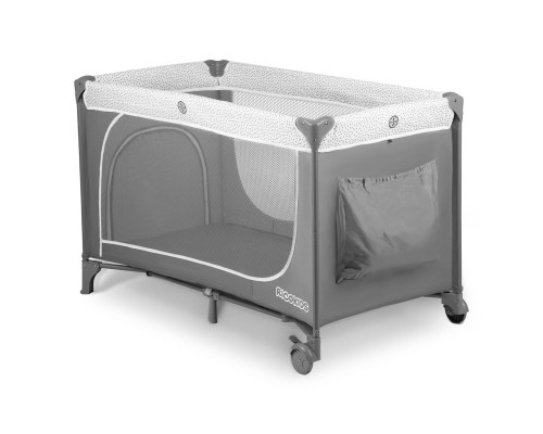 Ліжечко дитяче туристичне Ricokids 724100 125 x 65 x 78 см сіре