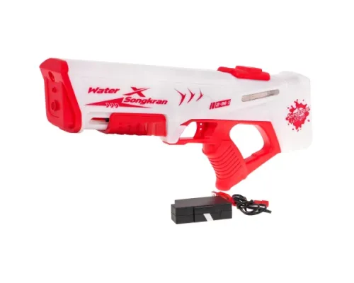 Дитячий водяний пістолет із функцією підсвічування червоний