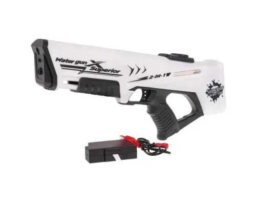 Дитячий водяний пістолет із функцією підсвічування чорний