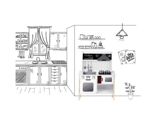 Кухня дитяча дерев'яна Ricokids