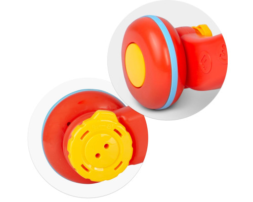 Каталка 2-в-1 інтерактивна Ricokids біло-червона Каталка 2-в-1 інтерактивна Ricokids біло-червона