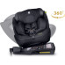 Автокрісло Nukido Aero Line ISOFIX 0-36 кг, чорне