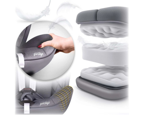Автокрісло Nukido Prestige Line ISOFIX 0-36 кг, сіре Автокрісло Nukido Prestige Line ISOFIX 0-36 кг, сіре