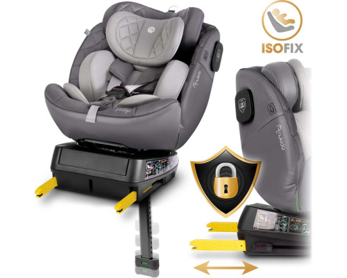 Автокрісло Nukido Prestige Line ISOFIX 0-36 кг, сіре Автокрісло Nukido Prestige Line ISOFIX 0-36 кг, сіре