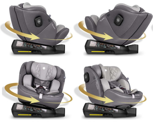 Автокрісло Nukido Prestige Line ISOFIX 0-36 кг, сіре Автокрісло Nukido Prestige Line ISOFIX 0-36 кг, сіре