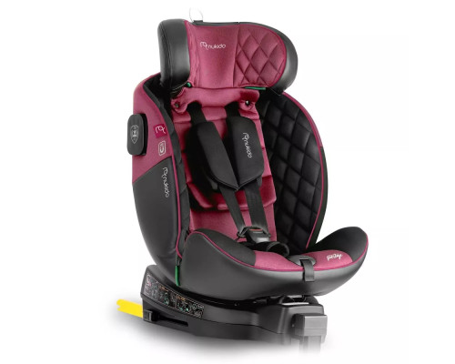 Автокрісло Nukido Prestige Line ISOFIX 0-36 кг, чорно-рожеве Автокрісло Nukido Prestige Line ISOFIX 0-36 кг, чорно-рожеве
