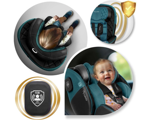 Автокрісло Nukido Prestige Line ISOFIX 0-36 кг, чорно-синє Автокрісло Nukido Prestige Line ISOFIX 0-36 кг, чорно-синє