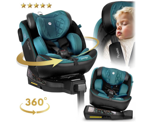 Автокрісло Nukido Prestige Line ISOFIX 0-36 кг, чорно-синє Автокрісло Nukido Prestige Line ISOFIX 0-36 кг, чорно-синє