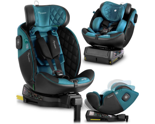 Автокрісло Nukido Prestige Line ISOFIX 0-36 кг, чорно-синє Автокрісло Nukido Prestige Line ISOFIX 0-36 кг, чорно-синє